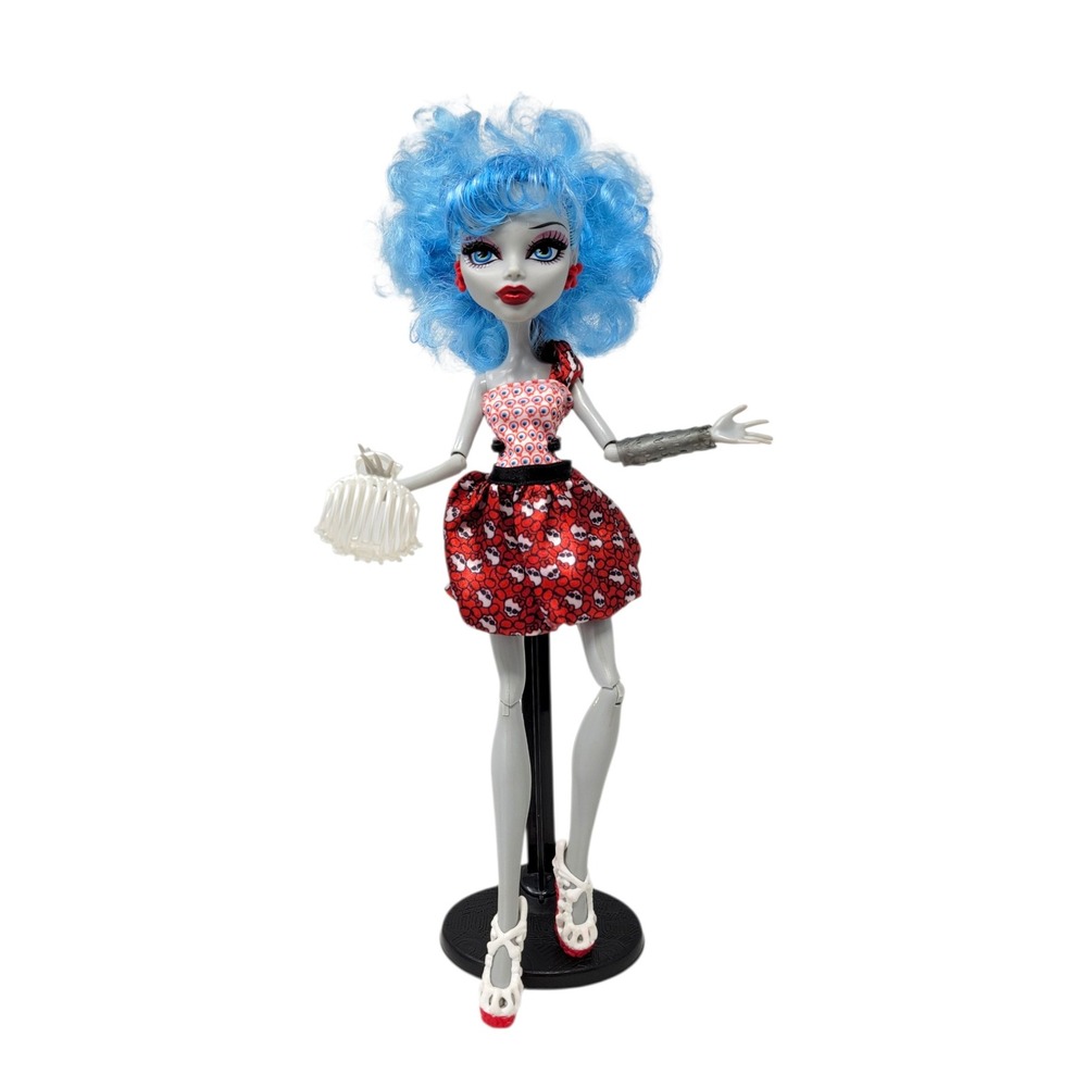 Monster‎ High Ghoulia Yelps Dot Dead Gorgeous G1 Doll Outfit Shoes 2012